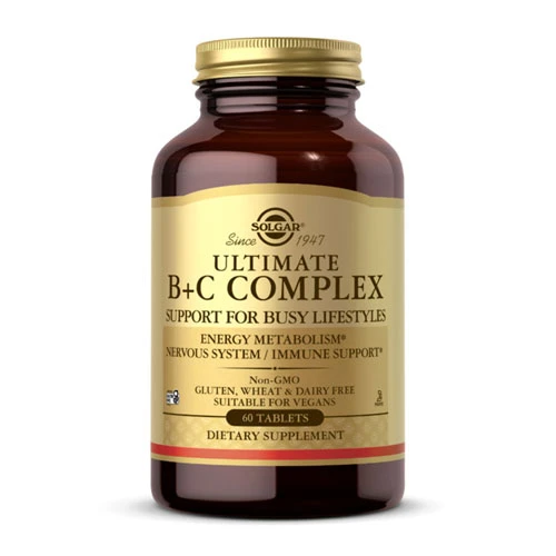 Solgar Ultimate B+C Complex -60 Tablets