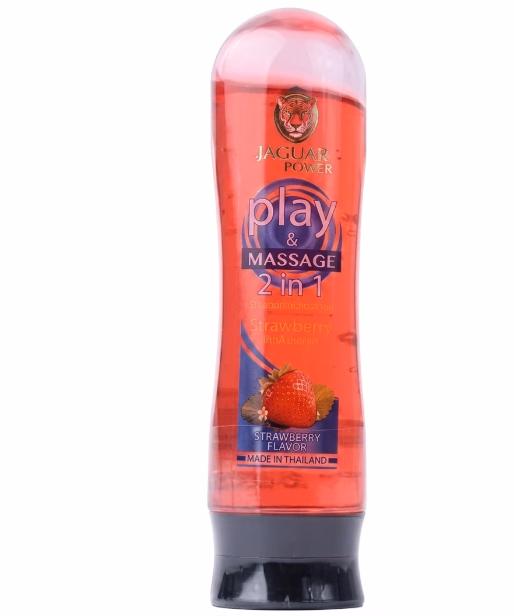 Jaguar Power Play and Massage 2 in 1 Strawberry Extract 110ml