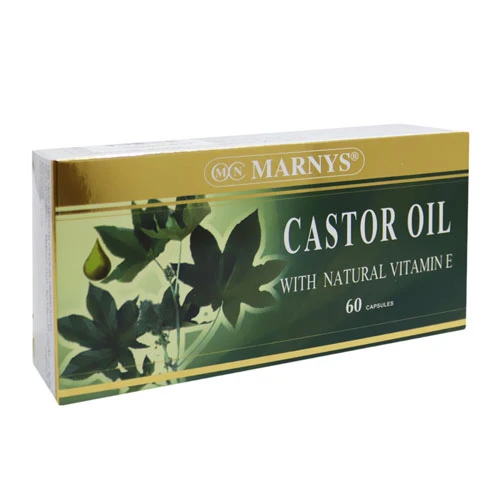 Marnys Castor Oil - 60 Capsules 1