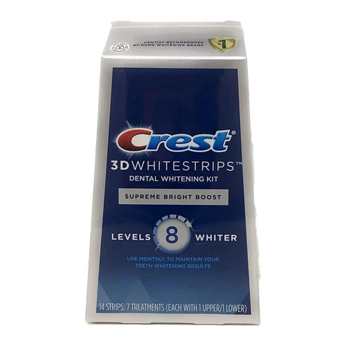 Crest 3D Whitestrips Dental Whitening Kit - 14 Strips (7 Treatments)
