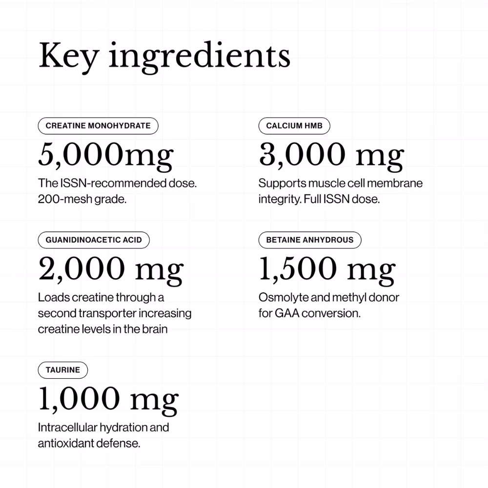 Revive Creatine + HMB 393gm – Unflavored | Clinically Dosed for Muscle Retention & Performance 5