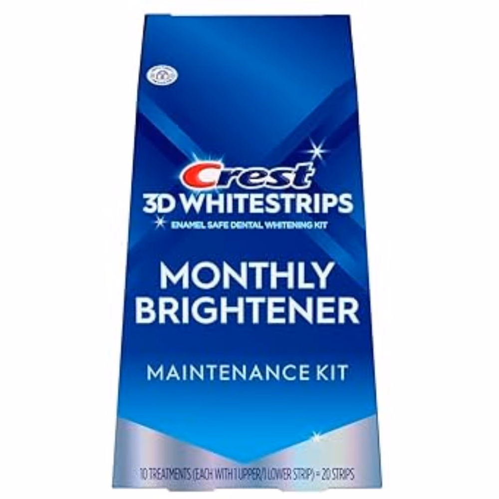 Crest 3D Whitestrips Monthly Brightener 20 Strips