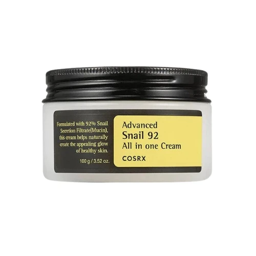 COSRX Advanced Snail 92 All In One Cream – 100g Multi-Repair Cream With 92% Snail Secretion Filtrate To Hydrate, Heal, And Soothe Skin. 1