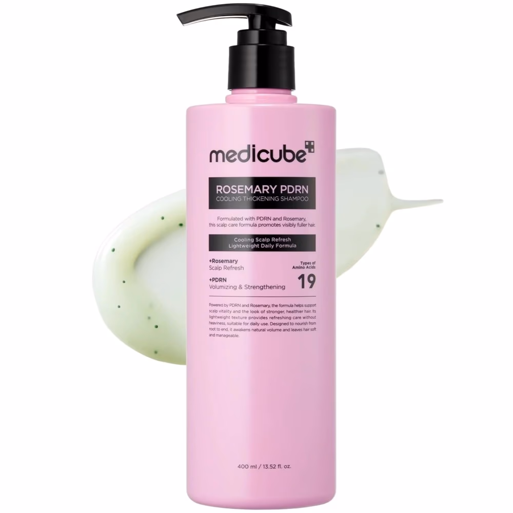 medicube Rosemary PDRN Cooling Thickening Shampoo 400ml 1