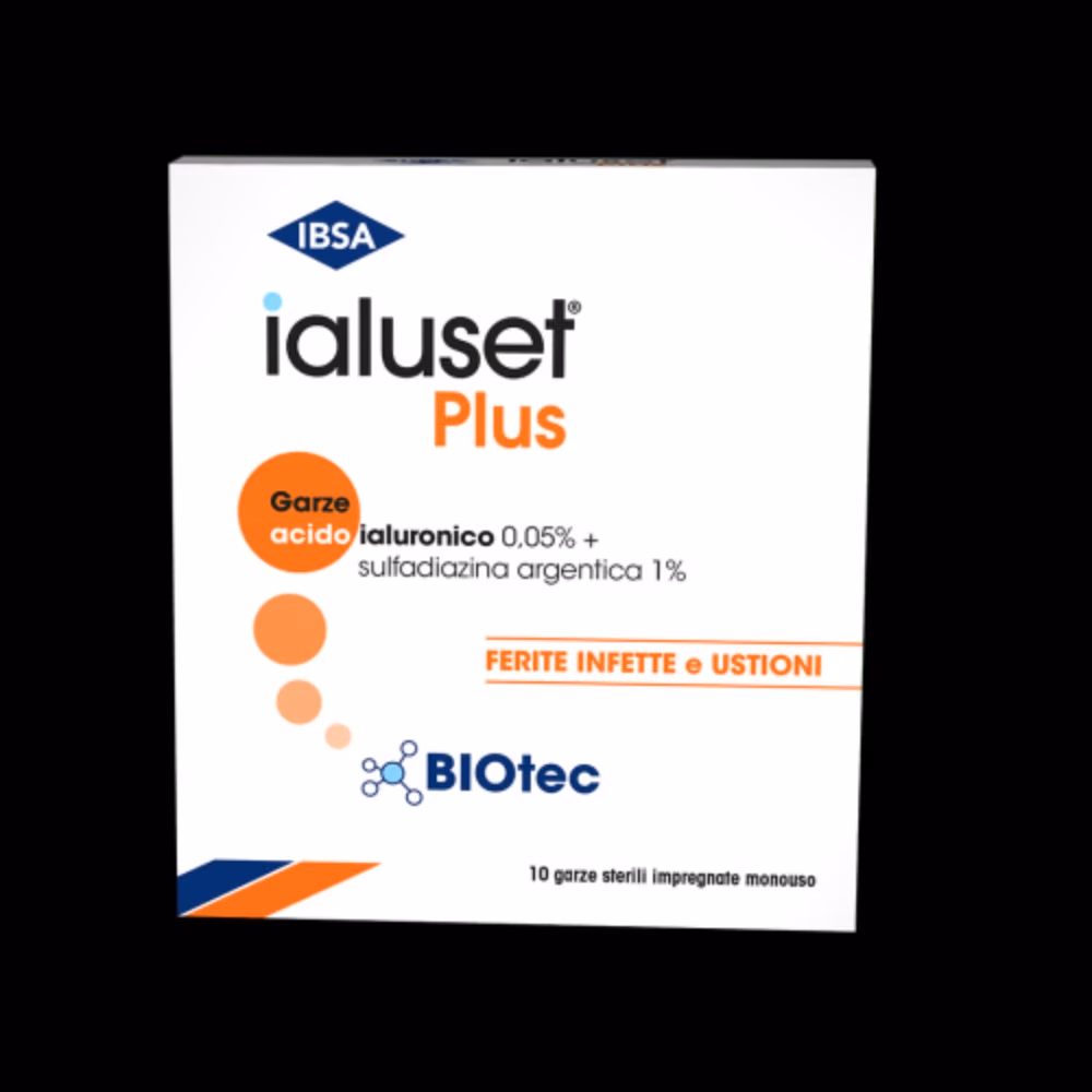 Ialuset Plus Sterile Gauze Pad 10s 1