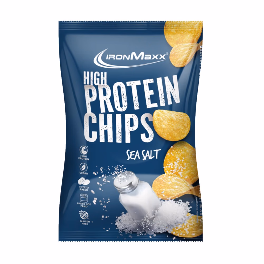 IronMaxx Protein Chips – Sea Salt (60g)
