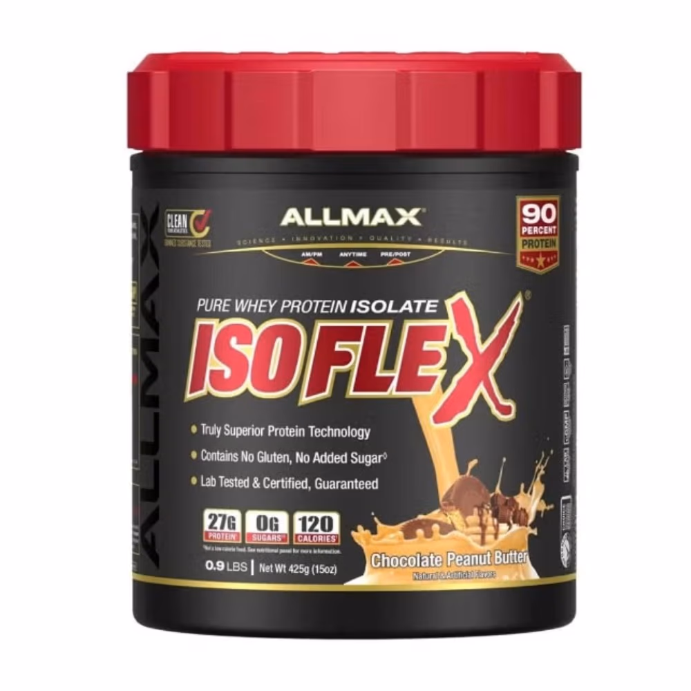 Allmax Isoflex Isolate Whey Protein Chocolate Peanut Butter 425g