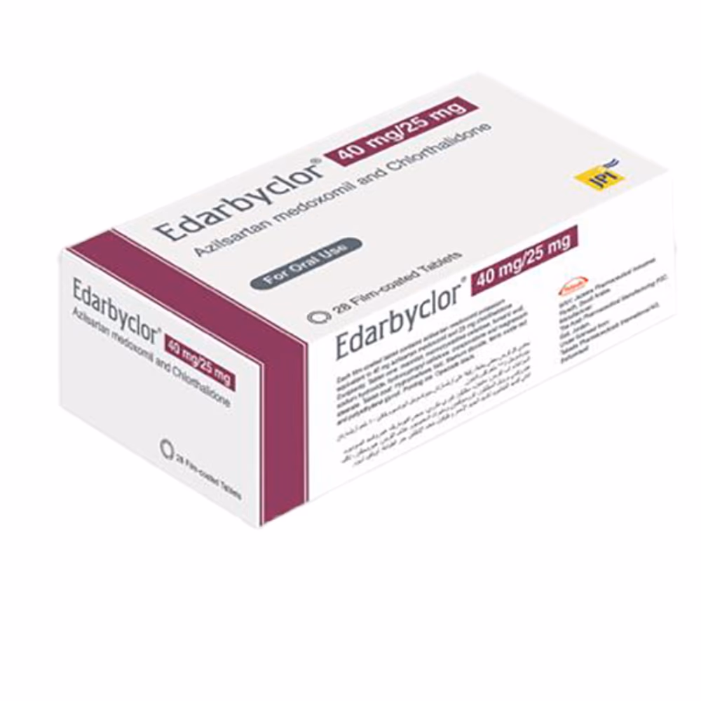 Edarbyclor 40mg/25mg Tablet | Pack of 28 Tablets