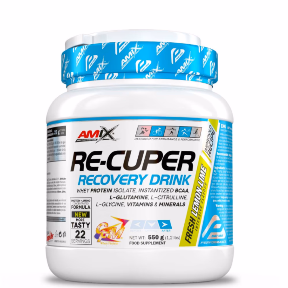 Amix Re-Cuper Recovery Powder Lemon Lime 550g