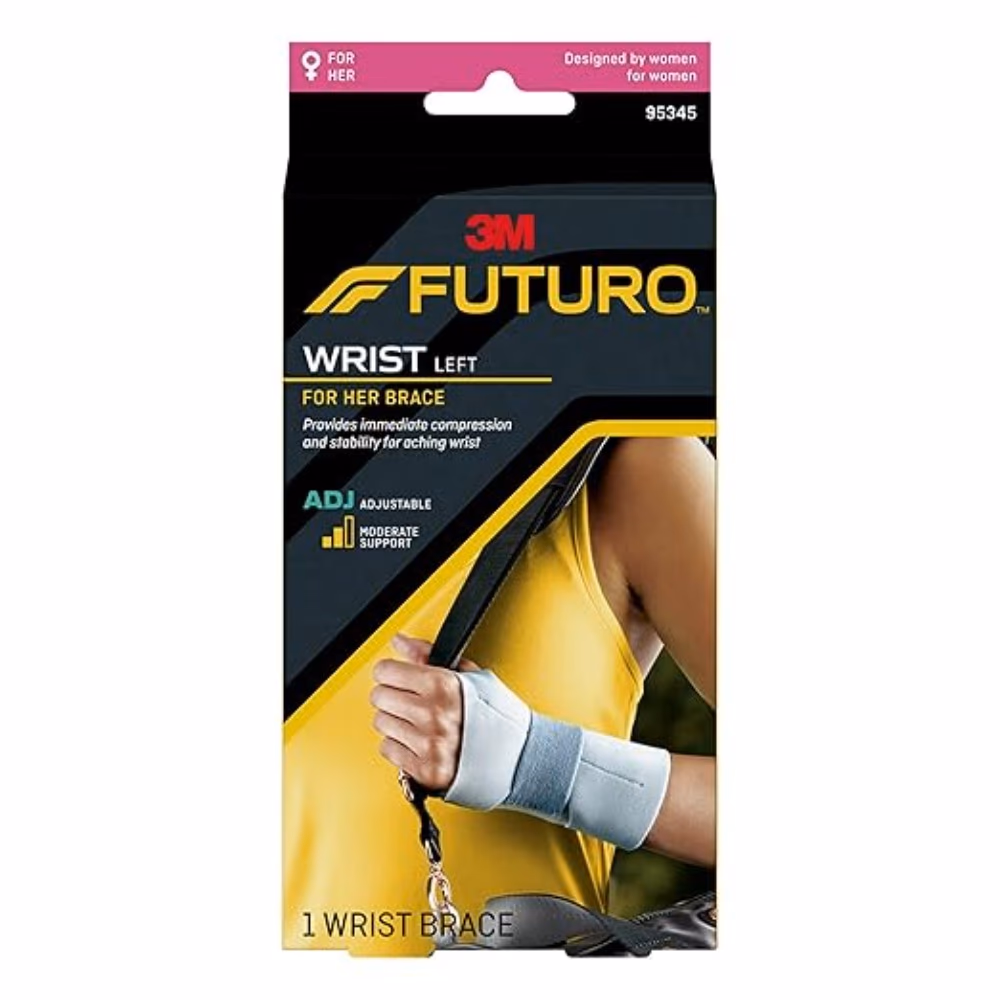 Futuro Wrist (Left) For Her -  Brace Adjustable 1