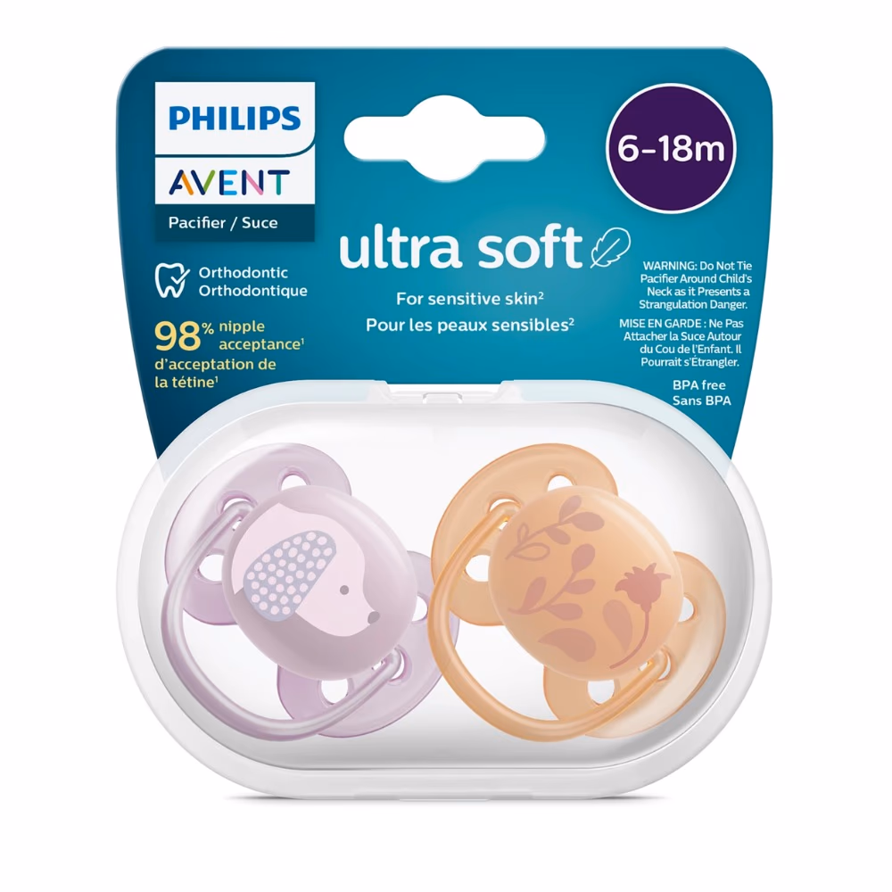 Philips Avent Ultra Soft Soother 6–18M SCF091/18