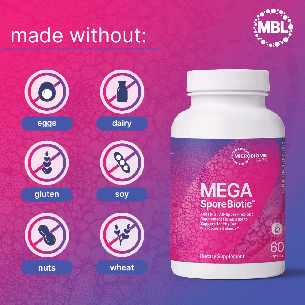 MICROBIOME LABS MEGA SPOREBIOTIC CAPS 60S 2