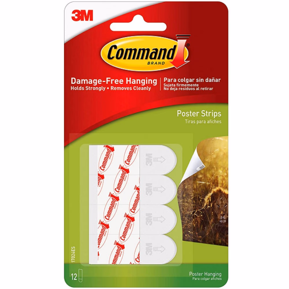 3M COMMAND PICTURE HANGING STRIPS 12S 1