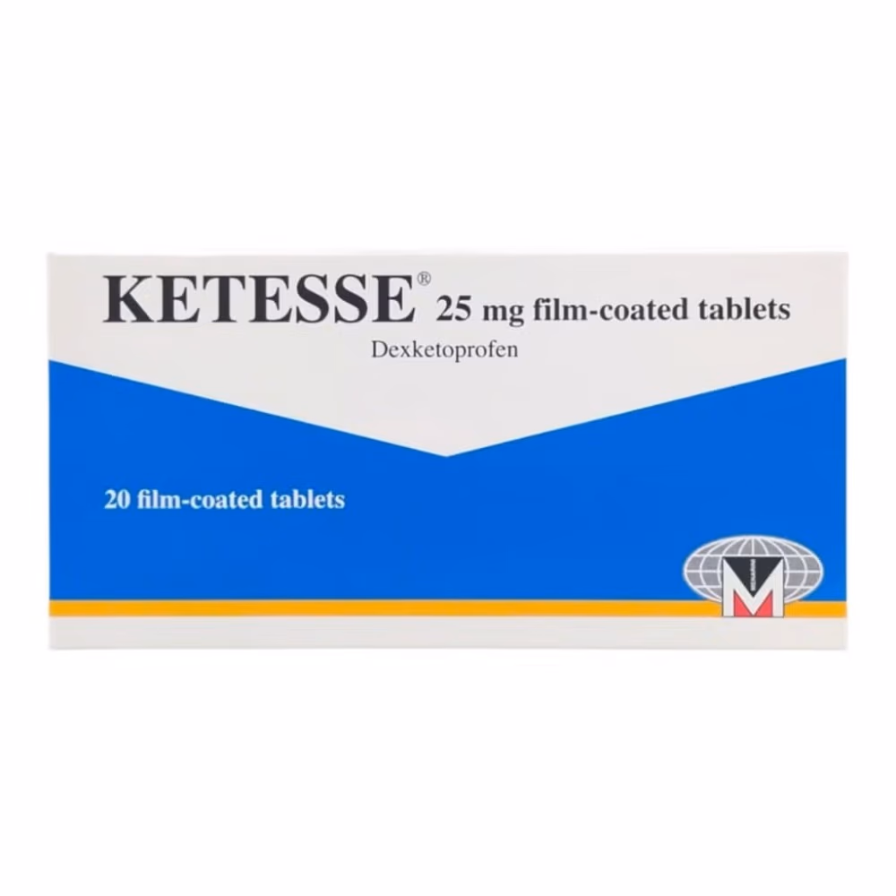 Ketesse 25Mg Tablets 20S