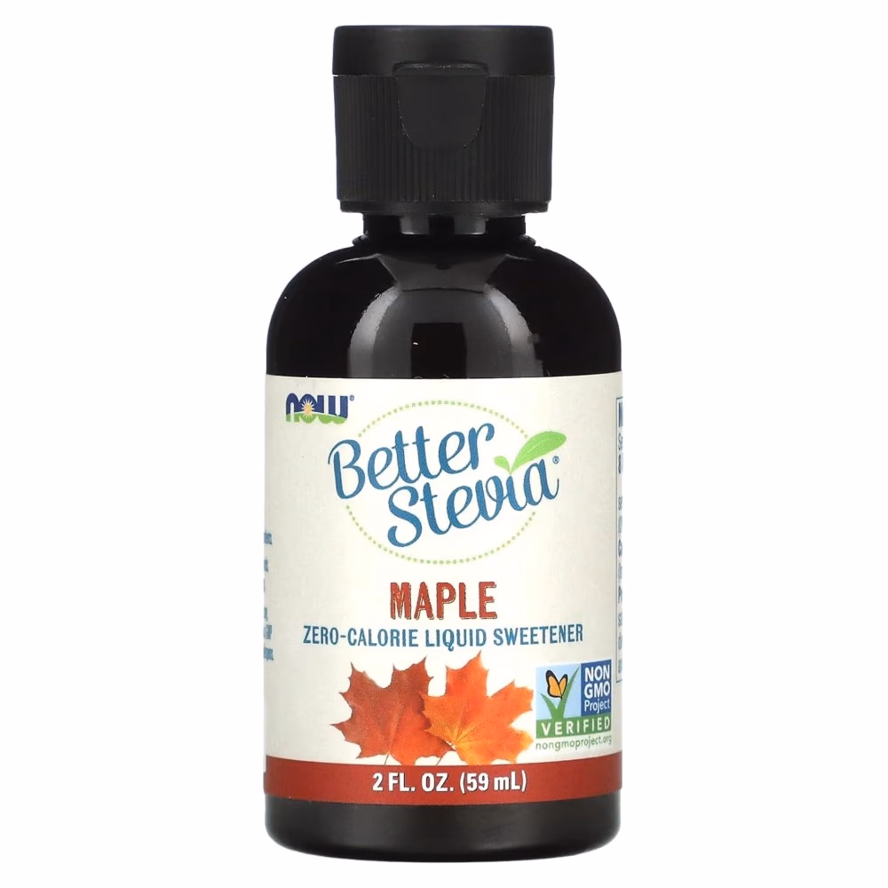 NOW Better Stevia Maple Liquid 59ml 1