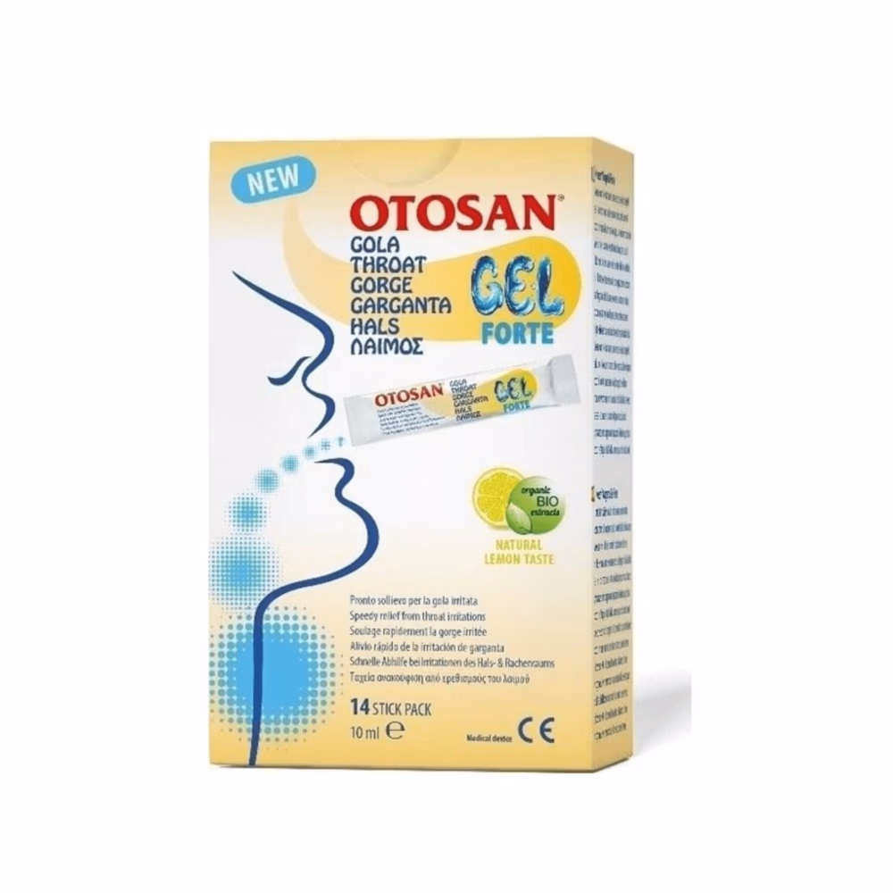 Otosan Throat Gel Forte Stick 14s