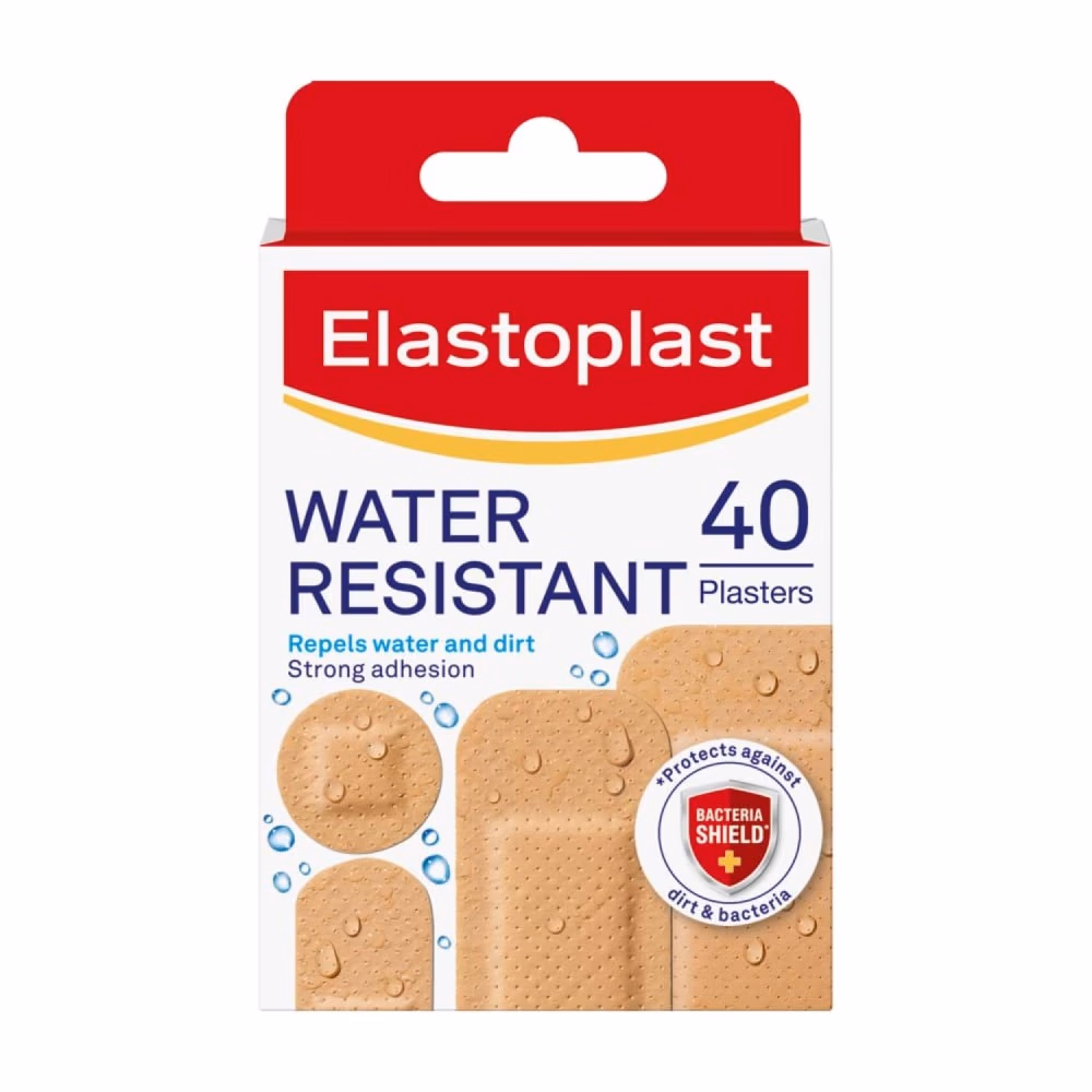 Elastoplast Water Resistant Plasters - 40s 1