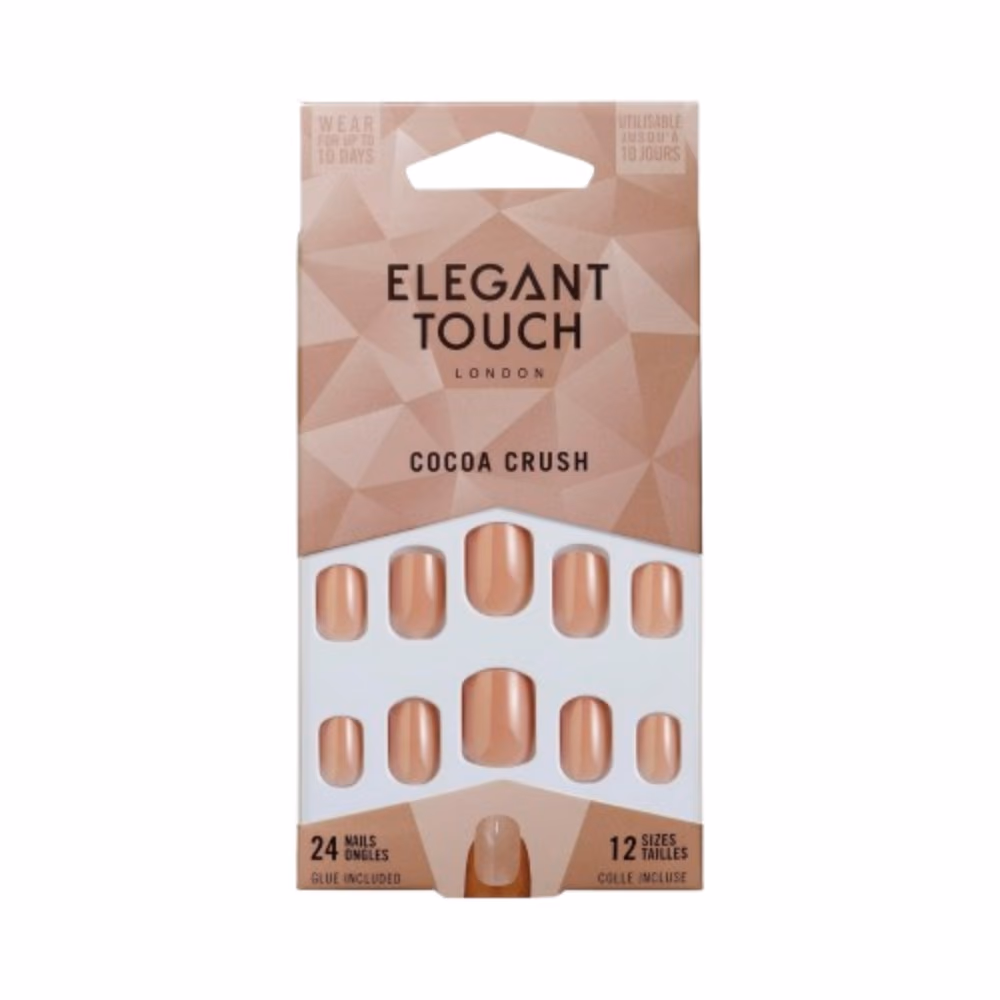 Elegant Touch Cocoa Crush Nails 24s 1