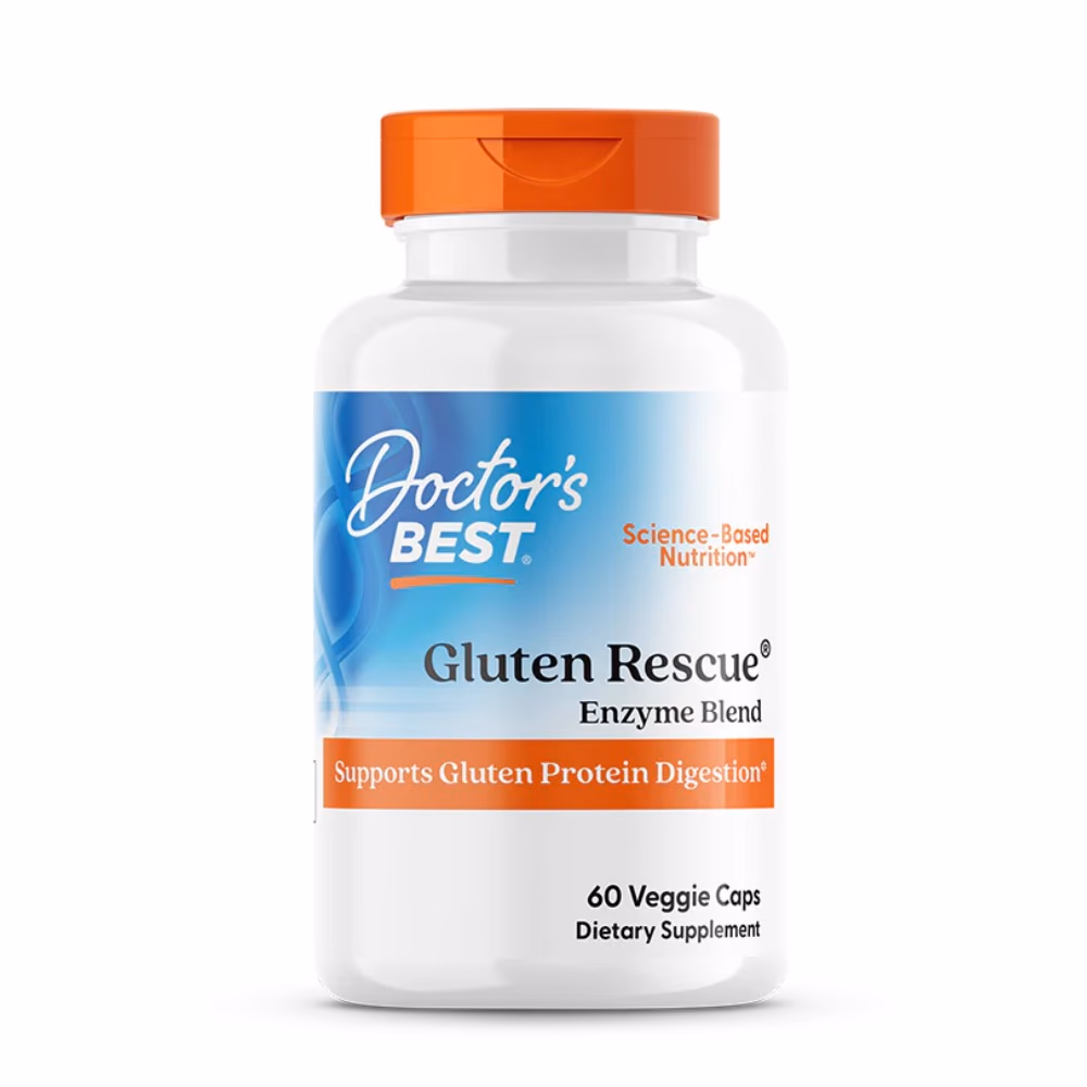 Doctor's Best Gluten Rescue Enzyme Blend (60 caps)