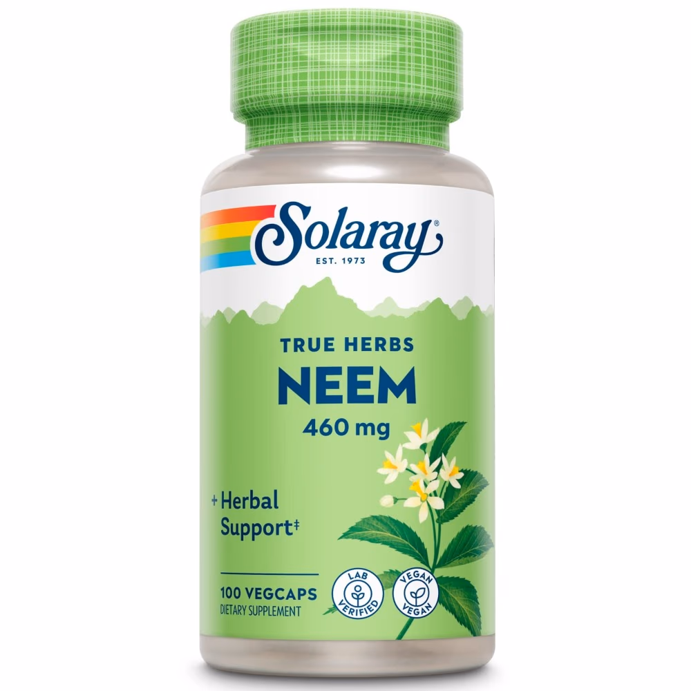 Solaray Neem 460mg 100 Veg Caps 1