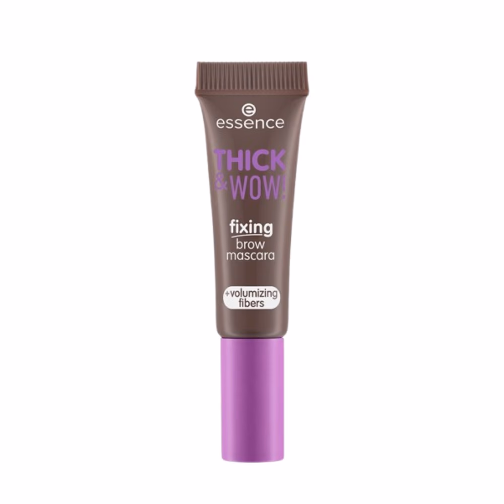 Essence 02 Thick Wow Fixing Brow Mascara in Ash Brown  1