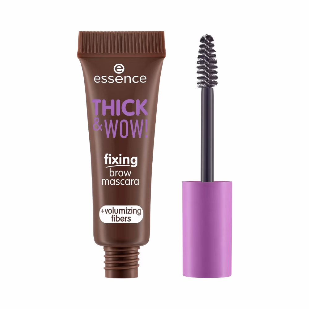 Essence 03 Thick and Wow Fixing Brow Mascara in Brune