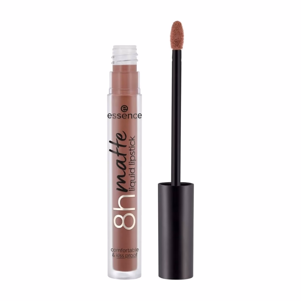 Essence 10 8H Matte Liquid Lipstick in Deep Rust 1
