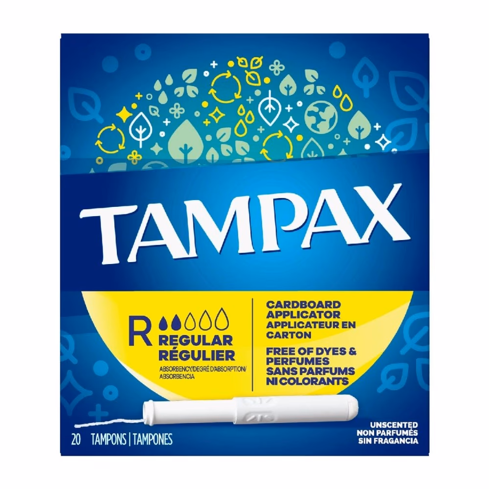 Tampax Regular Tampons 20 Pieces