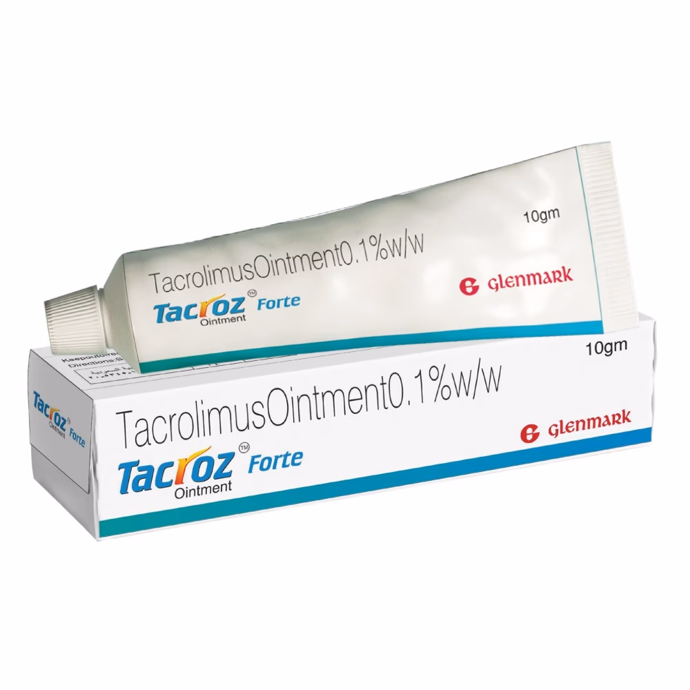 Tacroz Forte 0.1% Ointment 10g