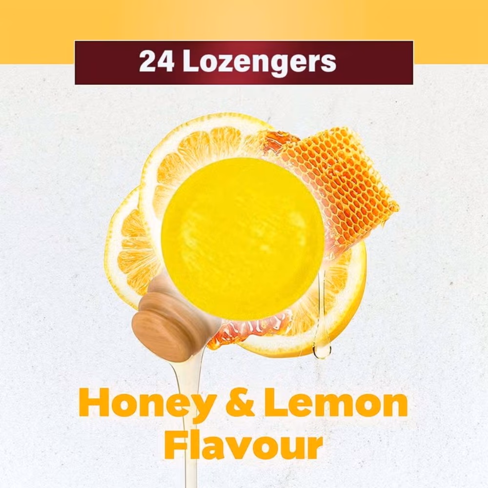 Betadine Sore Throat Lozenges Soothing Honey and Lemon - 24 Lozenges 5