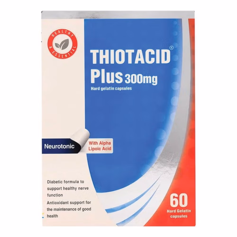 Thiotacid Plus 300mg Cap 60 Capsules