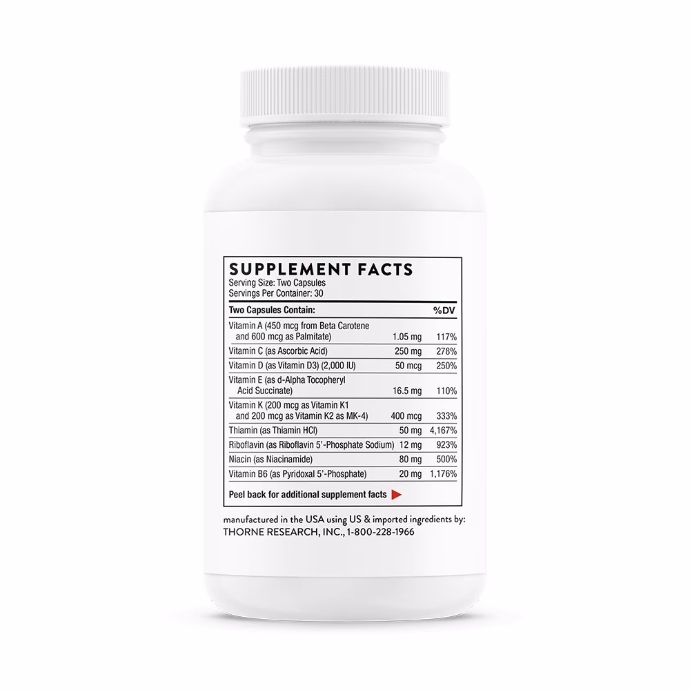 Thorne Basic Nutrients 2/Day 60 Capsules 2