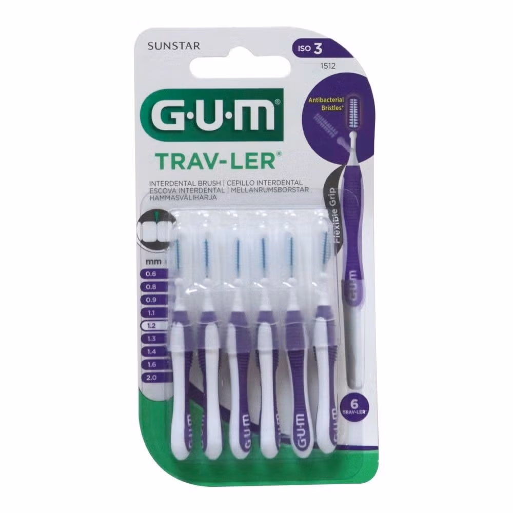 GUM Proxabrush Trav-Ler 1.2mm 1512 1