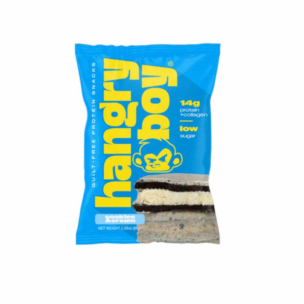 Hangryboy Cookie Sandwich Cookies & Cream 65g