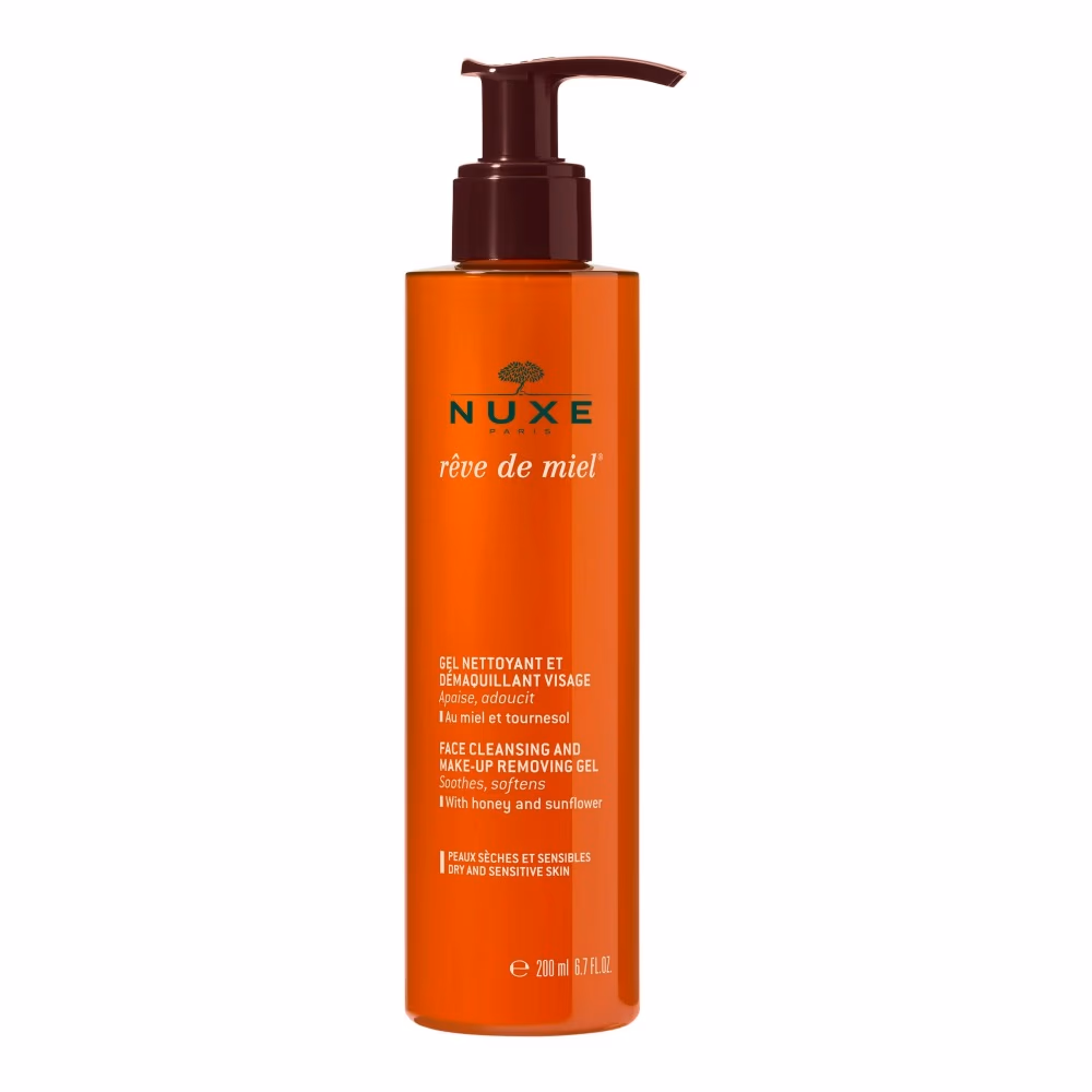 Nuxe Paris Face Cleansing And Makeup Removing Gel With Honey 200ml 1