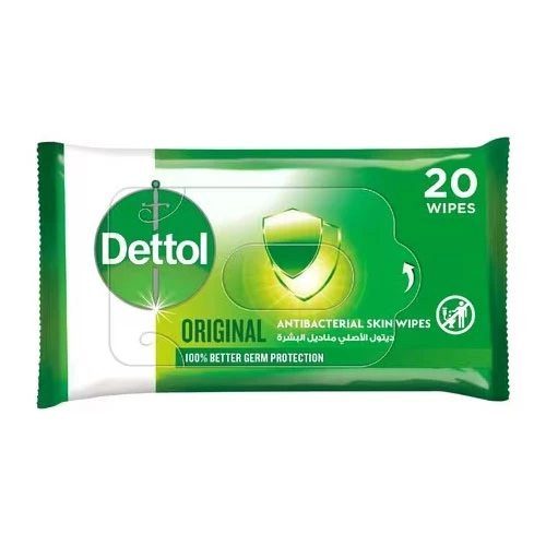 Dettol Anti Bacterial Original Skin 20 Wipes 1