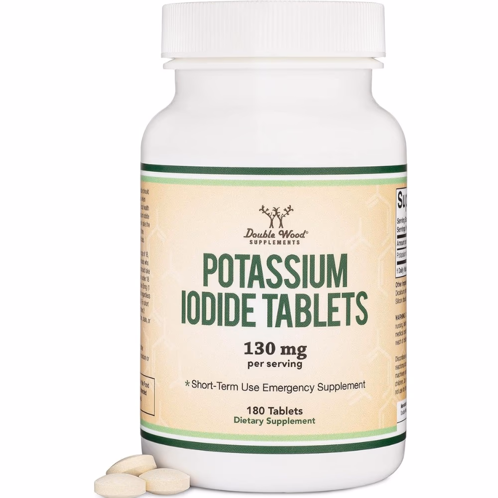 Double Wood Potassium Iodide 130Mg-180 Tablets 1
