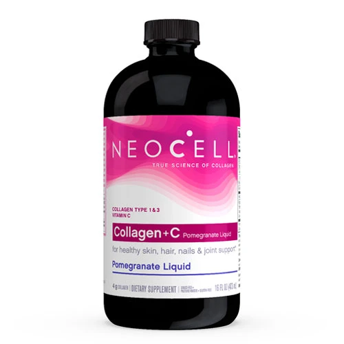 Neocell Collagen + Vitamin C Liquid 473ml -Pomegranate Liquid 1