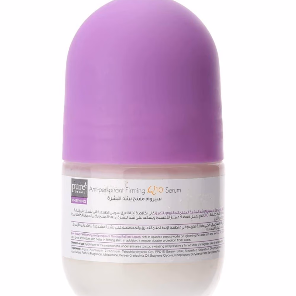 Pure Beauty Anti-Perspirant Firming Q10 Serum Spring Breeze Whitening Roll-On 50ml 3