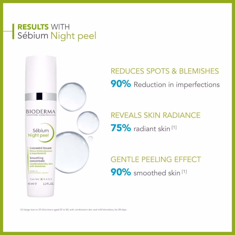 Bioderma Sebium Night Peel Cream 40Ml 3