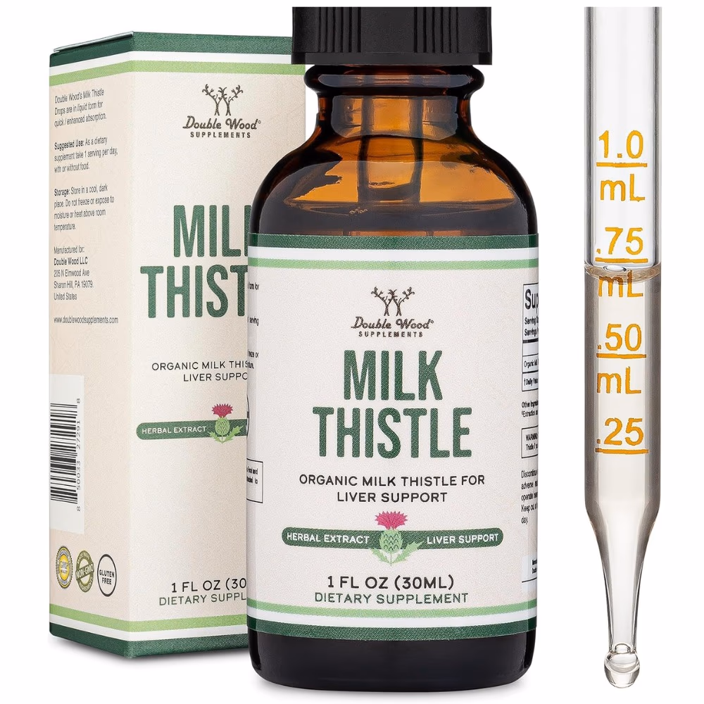 Double Wood Milk Thistle Liquid Extract 30 mL