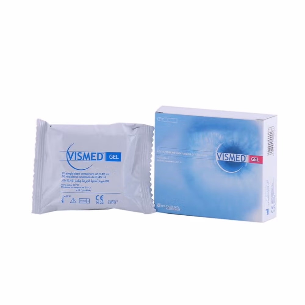 Vismed Gel 0.3% Lubricating Eye Drops Monodose 0.45 mL 20's 3