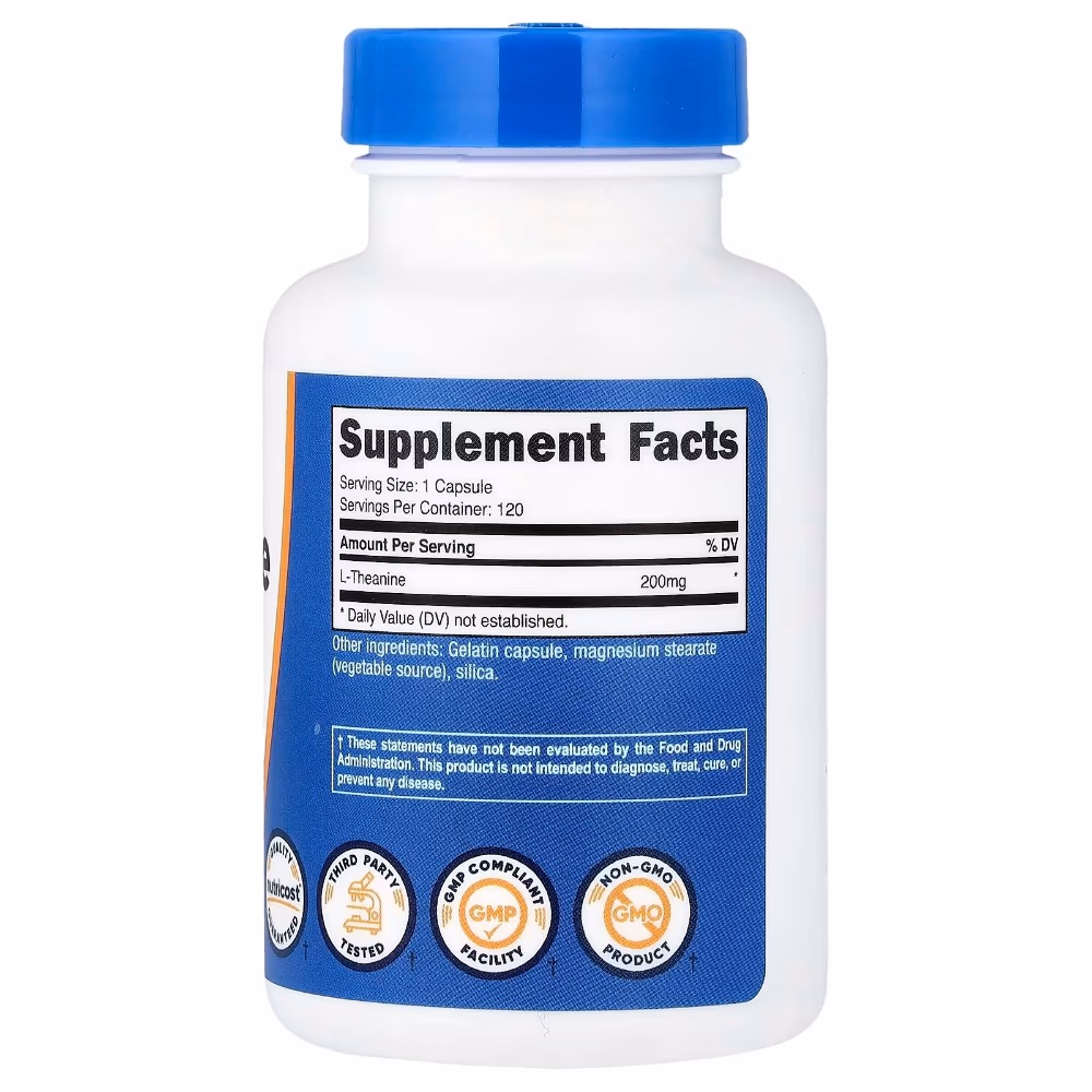 Nutricost L-Theanine Capsules 120 Count 2