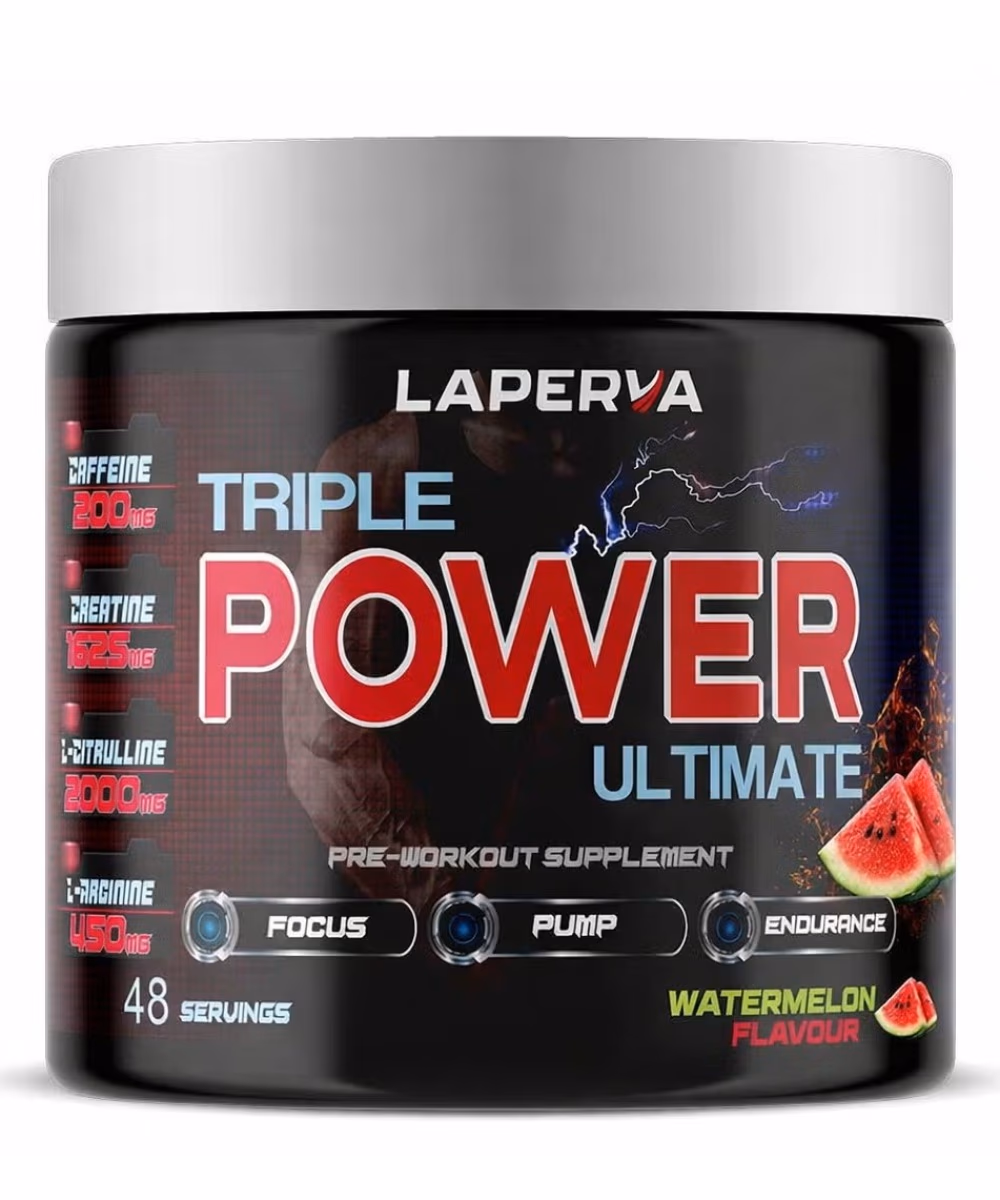 Laperva Triple Power Ultimate Pre Workout Watermelon Flavor 384g
