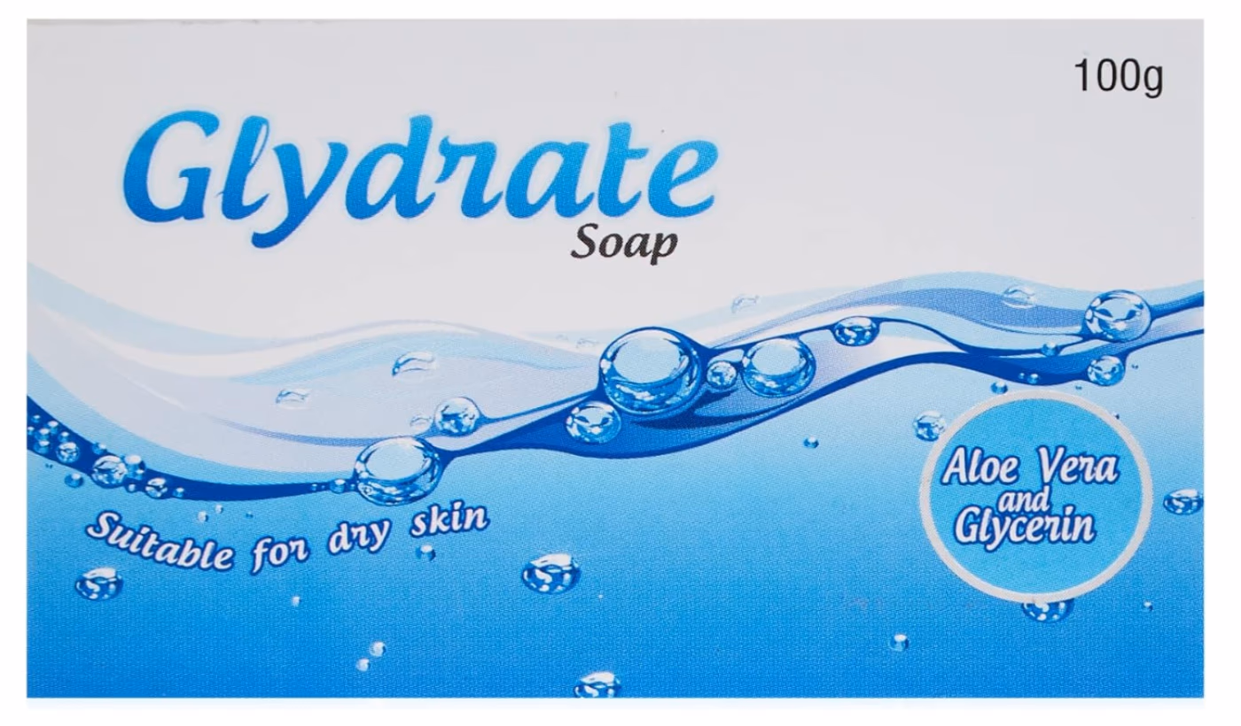 Glydrate Aloe Vera & Glycerin Soap 100g 1
