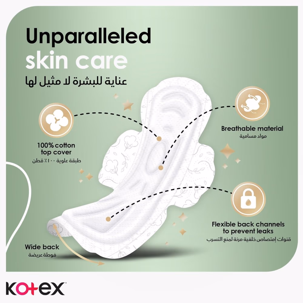 Kotex Natural Maxi Protect Super 10s 4