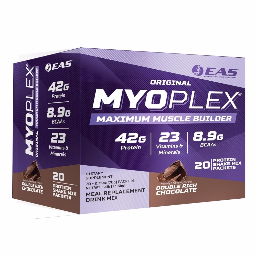 EAS Myoplex Original Double Rich Chocolate 20 Packets 1
