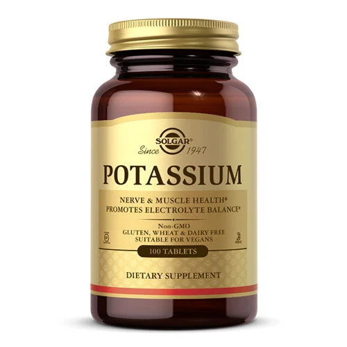 Solgar Potassium 100 Tablets