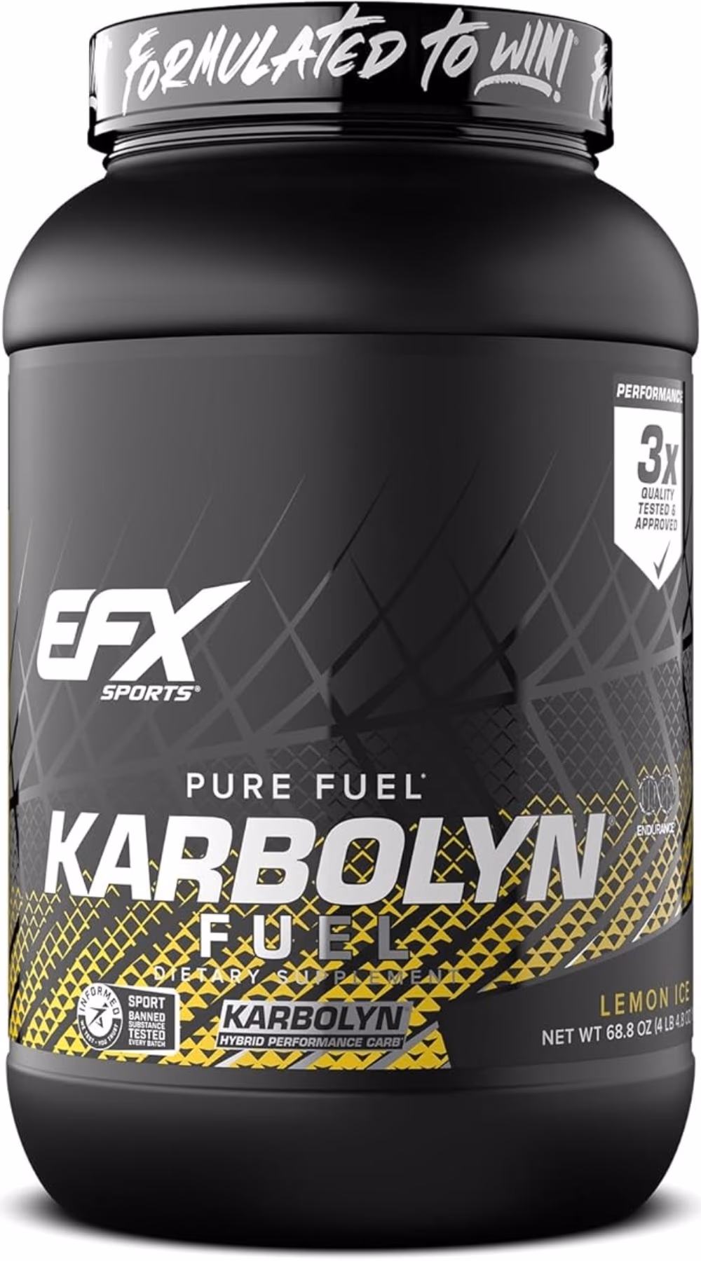 EFX Sports Karbolyn Fuel Lemon Ice 4LB 1