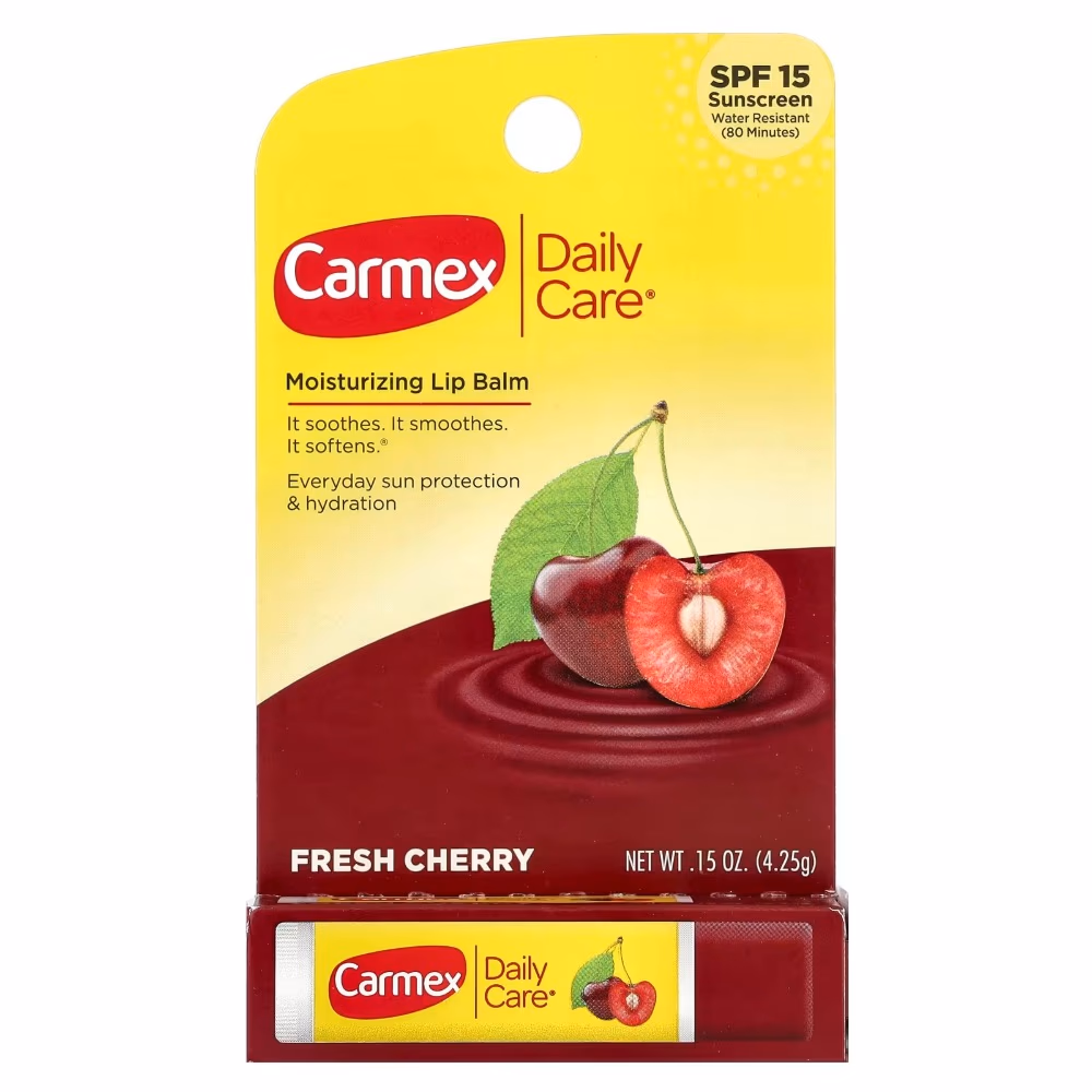 Carmex Daily Care Lip Balm SPF15 Fresh Cherry 4.25g